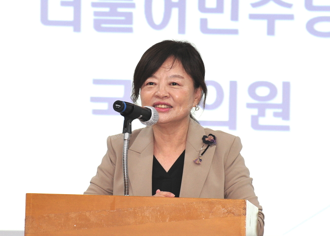共同民主党议员陈善美 共同民主党议员陈善美