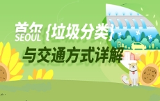 韩国留学|首尔垃圾分类与交通方式详解